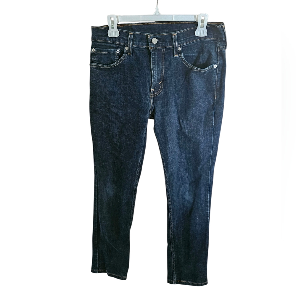 Levi's Slim Straight Dark Indigo Jeans 511 31x32 CL0039